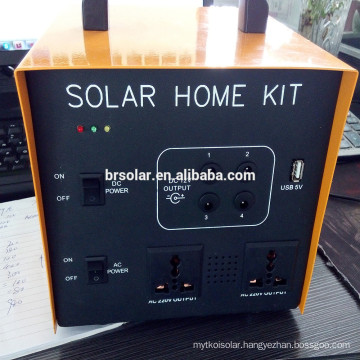 Factory Price Green Power Cost-effective complete solar system for home with LCD display and DC/AC output